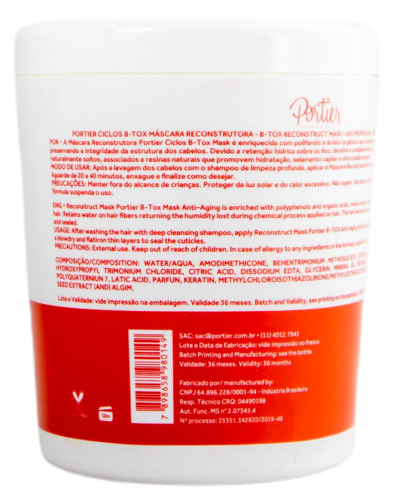 Portier Ciclos B-Tox Mask Volume Control - Portier - Image 4